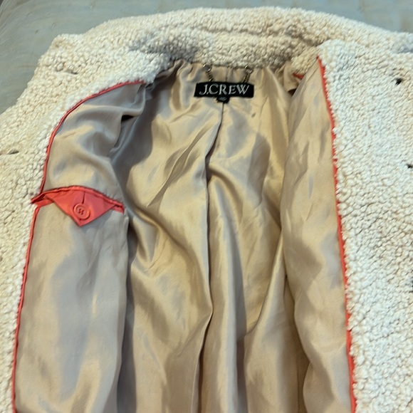 J. Crew teddy coat. NWT. - Picture 7 of 9